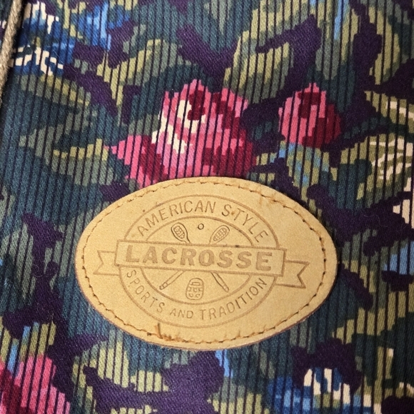 Vintage 80s Lacrosse Duffle Overnight Travel Tote Bag - Picture 4 of 16